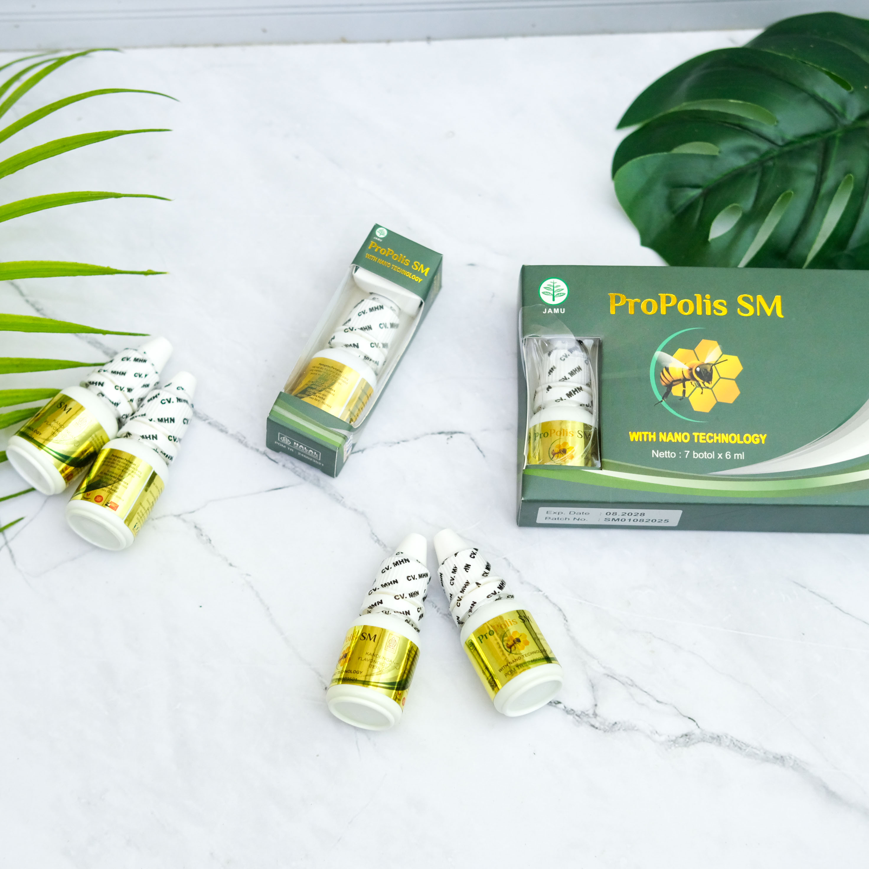 Propolis Sm Tetes - Membantu Telinga Tersumbat Keluar Cairan Bau Berdengung Untuk Anak Dan Dewasa Isi 6ml Perbotol 3