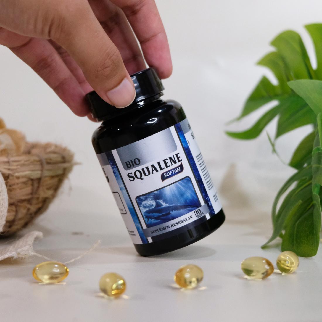 Bio Squalene Untuk Kulit Vitiligo Bercak Putih Belang Isi 30 Softgel Sudah BPOM Halal MUI AMPUH NAMUN HASILNYA BERBEDA SETIAP ORANG 5