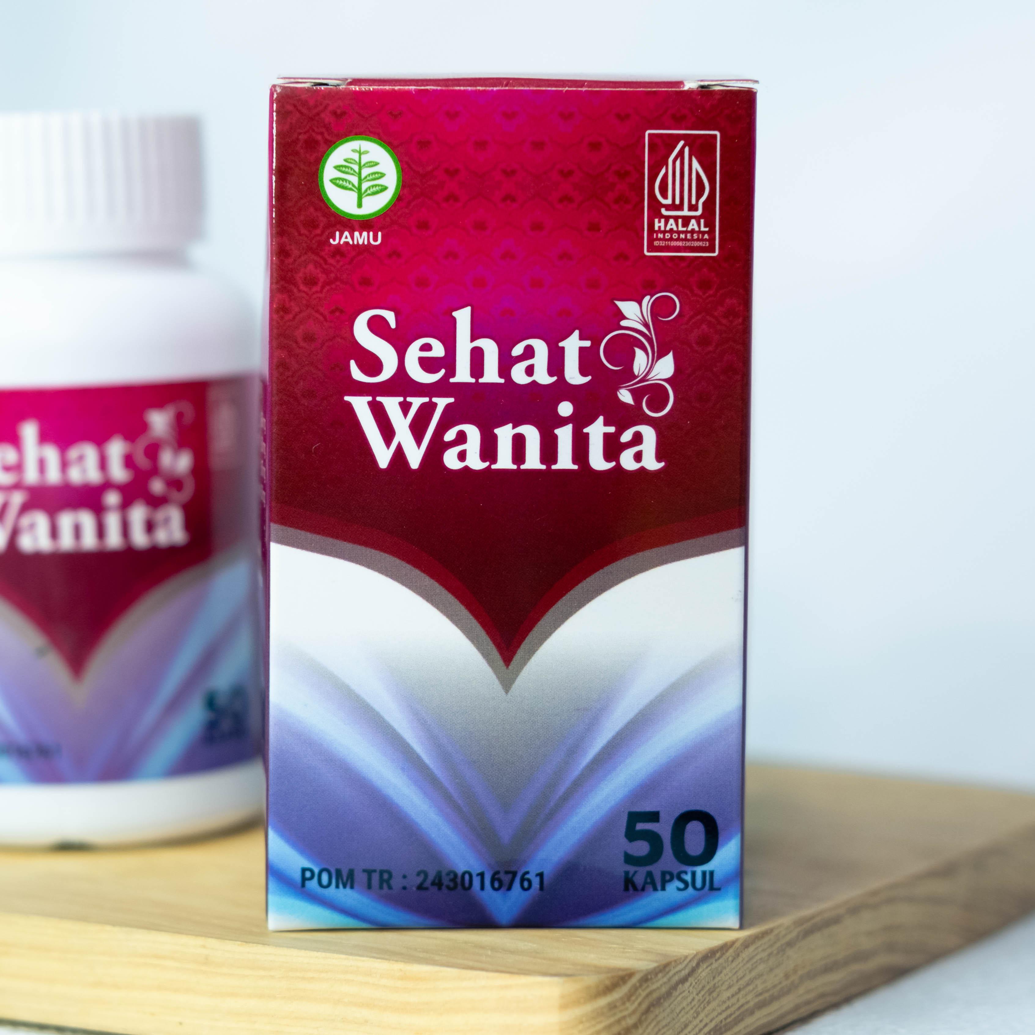 Sehat Wanita Suplemen Herbal Membantu Keputihan Abnormal Bau & Gatal Isi 50 Kapsul BPOM & Halal MUI 6