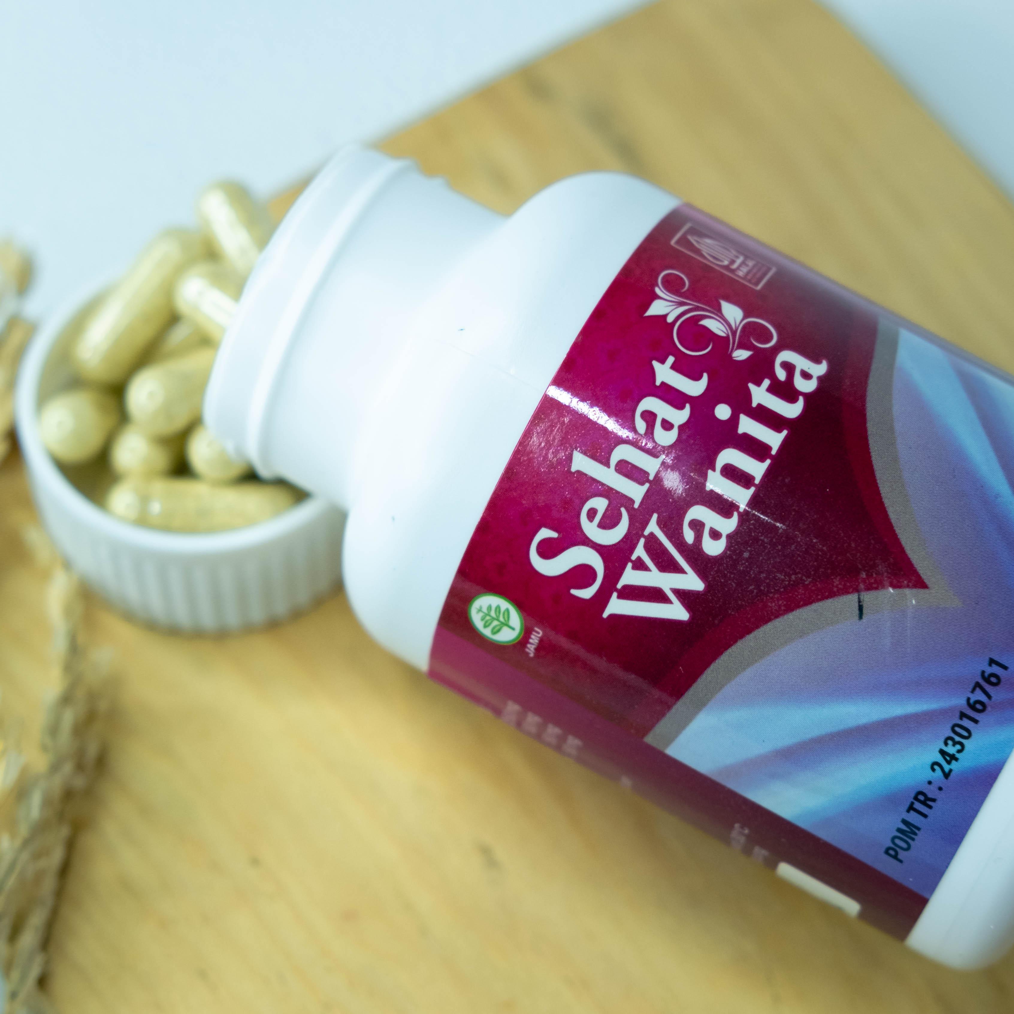Sehat Wanita Suplemen Herbal Membantu Keputihan Abnormal Bau & Gatal Isi 50 Kapsul BPOM & Halal MUI 5