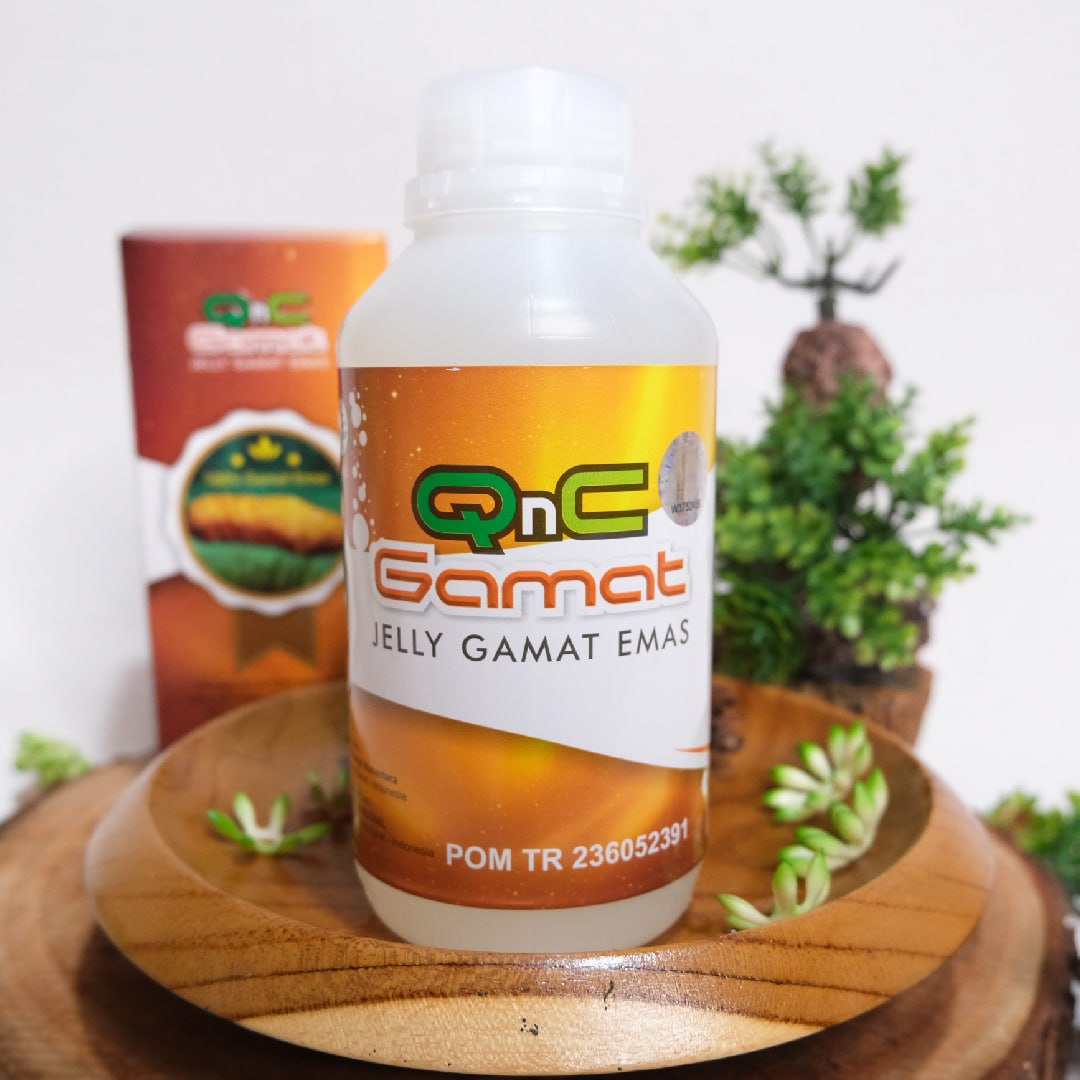 Qnc Jelly Gamat 100% Asli Dan Original 300 ML Obat Kolesterol Diabetes Jantung Darah Tinggi Asam Lambung Stroke Ginjal Batuk TBC Sinusitis Benjolan Kista Miom Tumor Sinus Polip Kanker Jelyy Jeli Jelygamat Jely Gammat Jelli Qncgamat Paling Murah 4